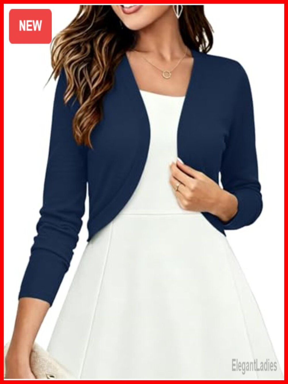 Long Sleeve Thin Knitted Shrugs Sweaters Lightweight Cropped Open Front Cardigan